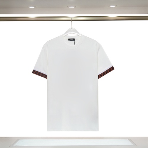 Fendi T-Shirts Short Sleeved For Unisex #1088953 $32.00 USD, Wholesale Replica Fendi T-Shirts