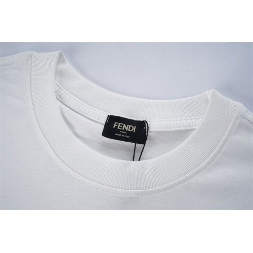 Replica Fendi T-Shirts Short Sleeved For Unisex #1088953 $32.00 USD for Wholesale