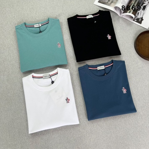 Replica Moncler T-Shirts Short Sleeved For Men #1089101 $34.00 USD for Wholesale