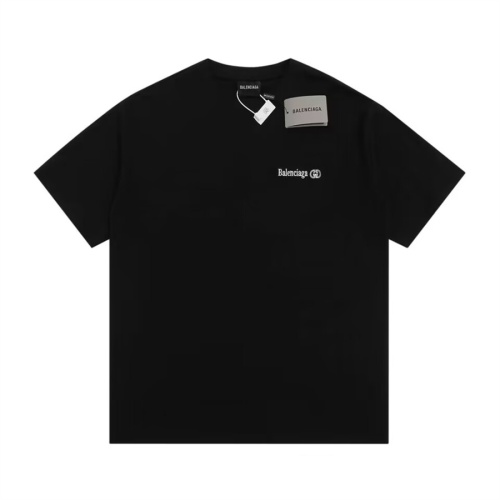 Replica Balenciaga T-Shirts Short Sleeved For Unisex #1089136 $45.00 USD for Wholesale