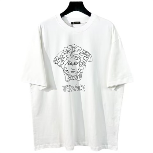 Versace T-Shirts Short Sleeved For Unisex #1089358 $42.00 USD, Wholesale Replica Versace T-Shirts