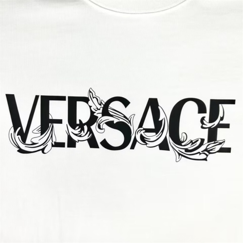 Replica Versace T-Shirts Short Sleeved For Unisex #1089370 $42.00 USD for Wholesale