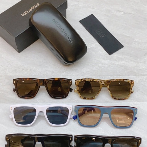 Replica Dolce & Gabbana AAA Quality Sunglasses #1089418 $60.00 USD for Wholesale