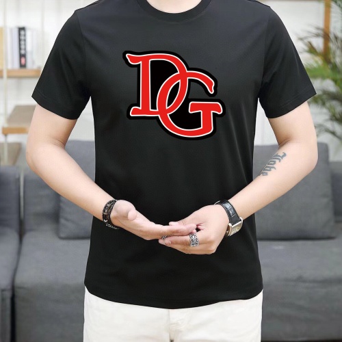 Dolce &amp; Gabbana D&amp;G T-Shirts Short Sleeved For Unisex #1089484 $25.00 USD, Wholesale Replica Dolce &amp; Gabbana D&amp;G T-Shirts