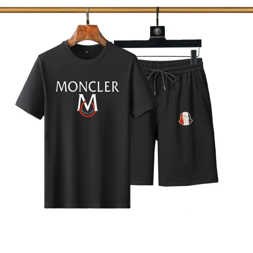 Moncler Tracksuits Short Sleeved For Men #1089555