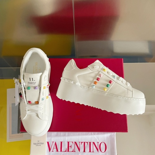 Replica Valentino Casual Shoes For Women #1089625 $128.00 USD for Wholesale