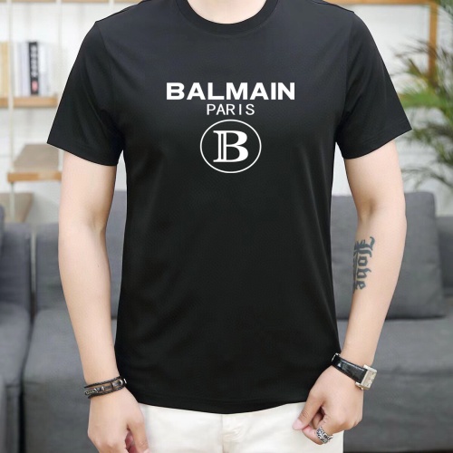 Replica Balmain T-Shirts Short Sleeved For Unisex #1089651 $25.00 USD for Wholesale