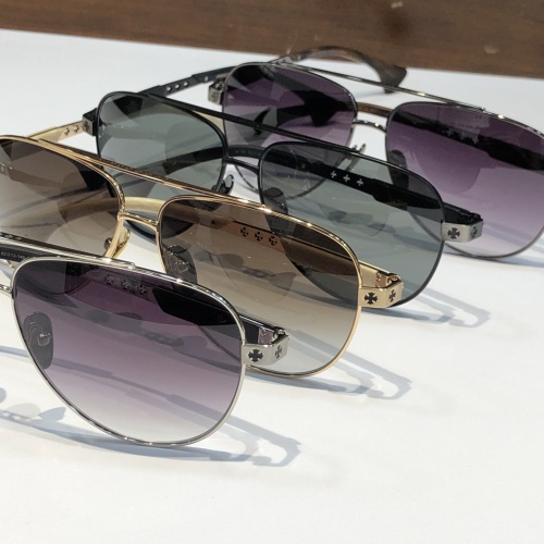 Replica Chrome Hearts AAA Quality Sunglasses #1089706 $68.00 USD for Wholesale