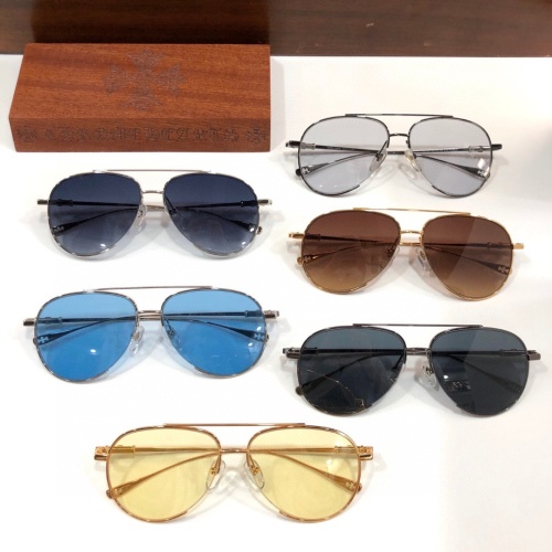 Replica Chrome Hearts AAA Quality Sunglasses #1089725 $64.00 USD for Wholesale