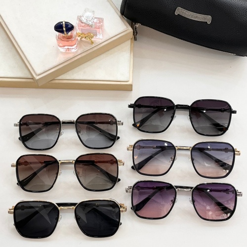 Replica Chrome Hearts AAA Quality Sunglasses #1089738 $45.00 USD for Wholesale