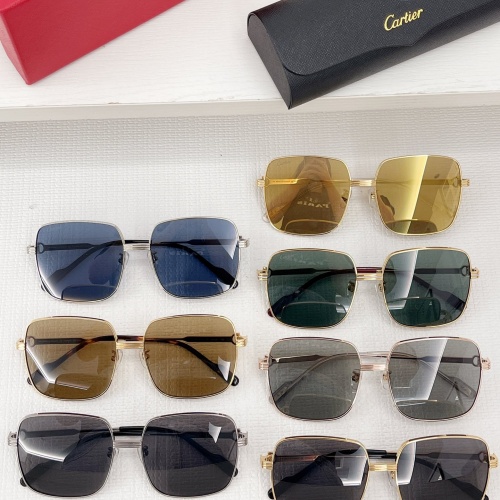 Replica Cartier AAA Quality Sunglassess #1089862 $64.00 USD for Wholesale