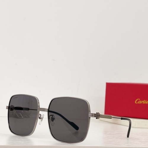 $64.00 USD Cartier AAA Quality Sunglassess #1089865