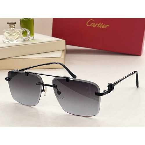 Cartier AAA Quality Sunglassess #1089890 $60.00 USD, Wholesale Replica Cartier AAA Quality Sunglassess