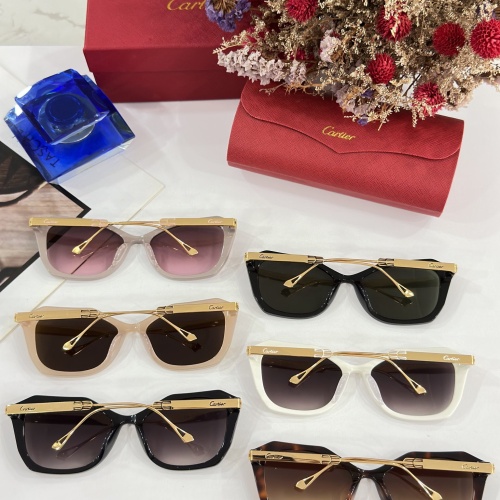 Replica Cartier AAA Quality Sunglassess #1089910 $56.00 USD for Wholesale