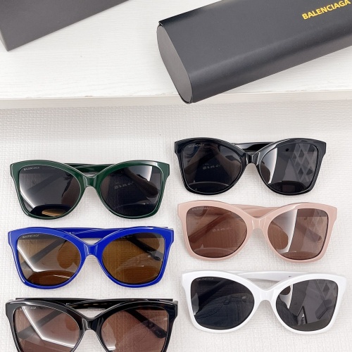 Replica Balenciaga AAA Quality Sunglasses #1090084 $60.00 USD for Wholesale