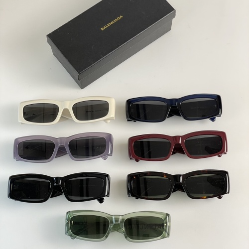 Replica Balenciaga AAA Quality Sunglasses #1090093 $60.00 USD for Wholesale