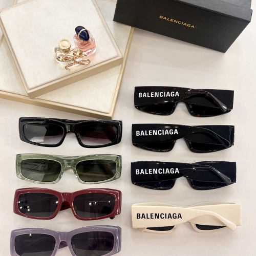 Replica Balenciaga AAA Quality Sunglasses #1090098 $60.00 USD for Wholesale