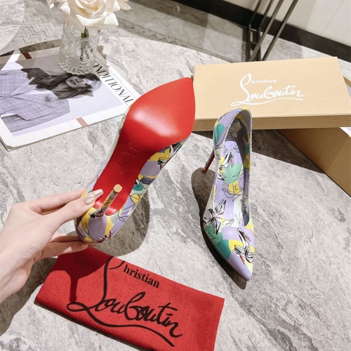 Replica Christian Louboutin High-heeled shoes For Women #1090148 $98.00 USD for Wholesale