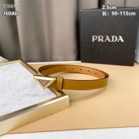 $56.00 USD Prada AAA Quality Belts For Women #1085101