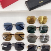 $64.00 USD Cartier AAA Quality Sunglassess #1089862