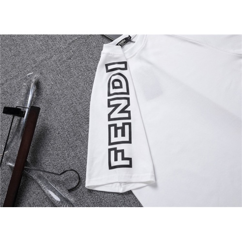 Replica Fendi T-Shirts Short Sleeved For Men #1090261 $25.00 USD for Wholesale