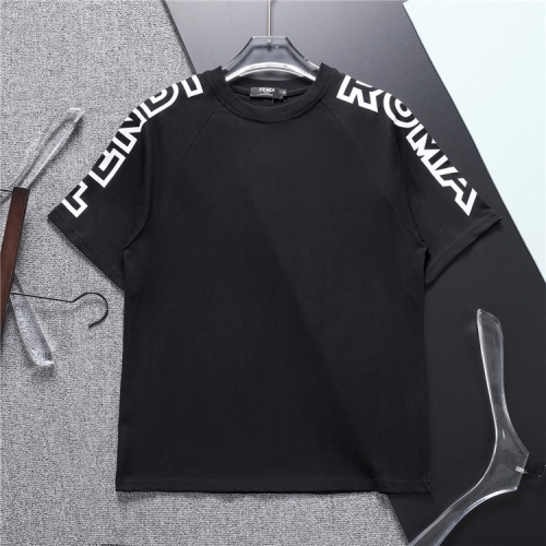 Fendi T-Shirts Short Sleeved For Men #1090262 $25.00 USD, Wholesale Replica Fendi T-Shirts