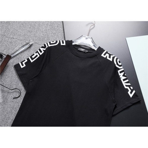 Replica Fendi T-Shirts Short Sleeved For Men #1090262 $25.00 USD for Wholesale