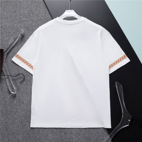 Replica Fendi T-Shirts Short Sleeved For Men #1090265 $25.00 USD for Wholesale
