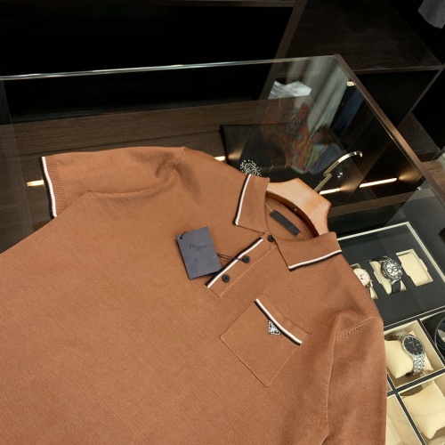 Replica Prada T-Shirts Short Sleeved For Men #1090336 $56.00 USD for Wholesale