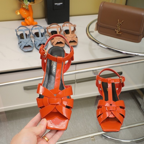 Replica Yves Saint Laurent YSL Sandal For Women #1090445 $92.00 USD for Wholesale