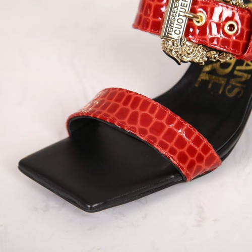Replica Versace Slippers For Women #1090498 $82.00 USD for Wholesale