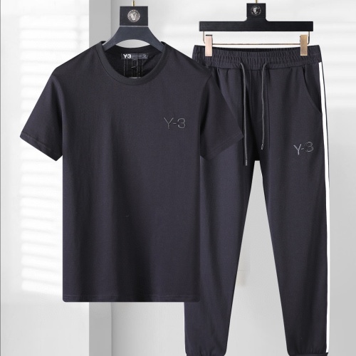 Y-3 Tracksuits Short Sleeved For Men #1090559