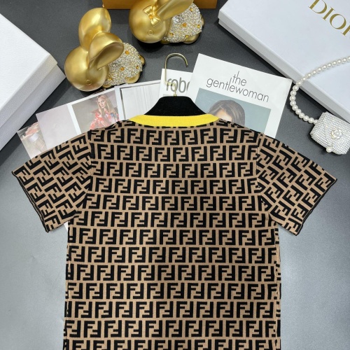 Replica Fendi T-Shirts Short Sleeved For Women #1090603 $88.00 USD for Wholesale