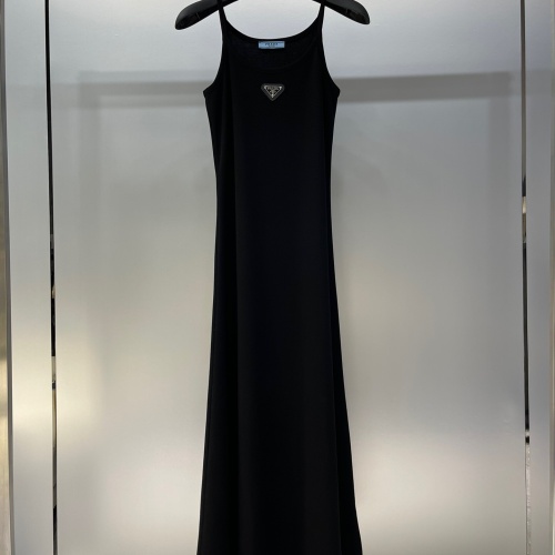 Prada Dresses Sleeveless For Women #1090704 $80.00 USD, Wholesale Replica Prada Dresses