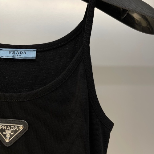 Replica Prada Dresses Sleeveless For Women #1090704 $80.00 USD for Wholesale