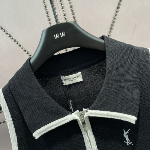 Replica Yves Saint Laurent Dresses Sleeveless For Women #1090710 $82.00 USD for Wholesale