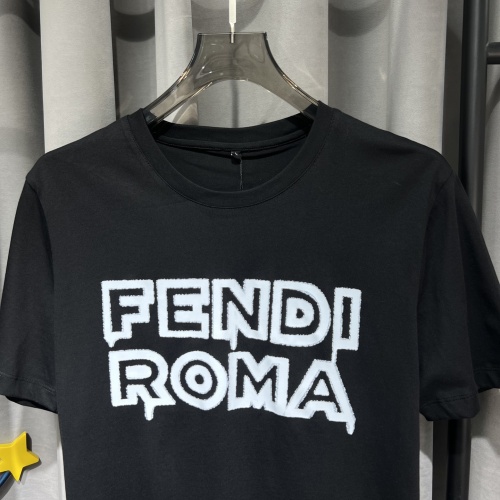 Replica Fendi T-Shirts Short Sleeved For Men #1090774 $36.00 USD for Wholesale