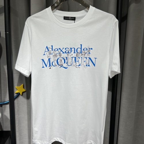 Alexander McQueen T-shirts Short Sleeved For Men #1090855 $36.00 USD, Wholesale Replica Alexander McQueen T-shirts