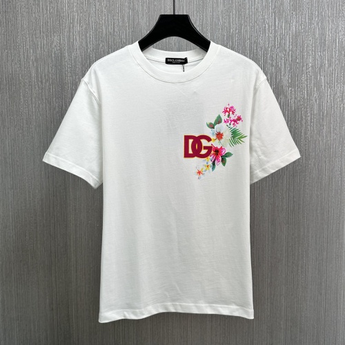 Dolce &amp; Gabbana D&amp;G T-Shirts Short Sleeved For Men #1090897 $27.00 USD, Wholesale Replica Dolce &amp; Gabbana D&amp;G T-Shirts