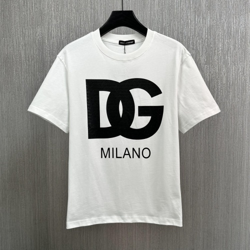 Dolce &amp; Gabbana D&amp;G T-Shirts Short Sleeved For Men #1090903 $27.00 USD, Wholesale Replica Dolce &amp; Gabbana D&amp;G T-Shirts