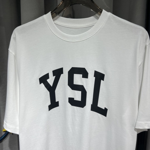 Replica Yves Saint Laurent YSL T-shirts Short Sleeved For Unisex #1090954 $36.00 USD for Wholesale
