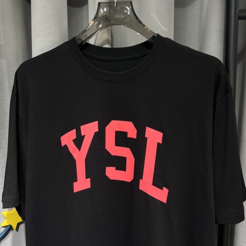 Replica Yves Saint Laurent YSL T-shirts Short Sleeved For Unisex #1090955 $36.00 USD for Wholesale