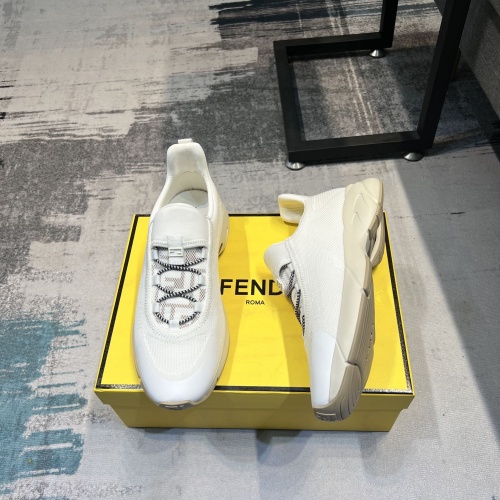Replica Fendi Casual Shoes For Women #1091085 $102.00 USD for Wholesale