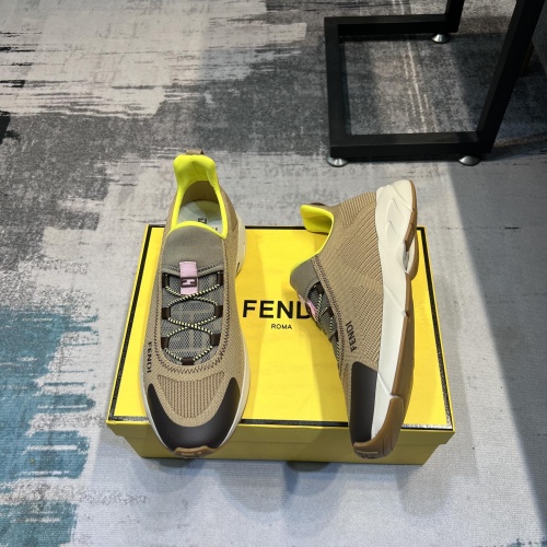 Replica Fendi Casual Shoes For Men #1091087 $102.00 USD for Wholesale