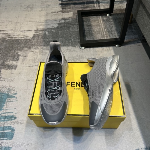 Replica Fendi Casual Shoes For Men #1091090 $102.00 USD for Wholesale