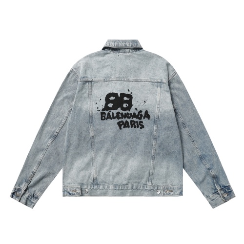 Replica Balenciaga Jackets Long Sleeved For Unisex #1091091 $80.00 USD for Wholesale