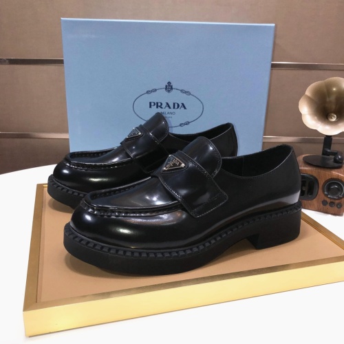 Prada Leather Shoes For Women #1091108
