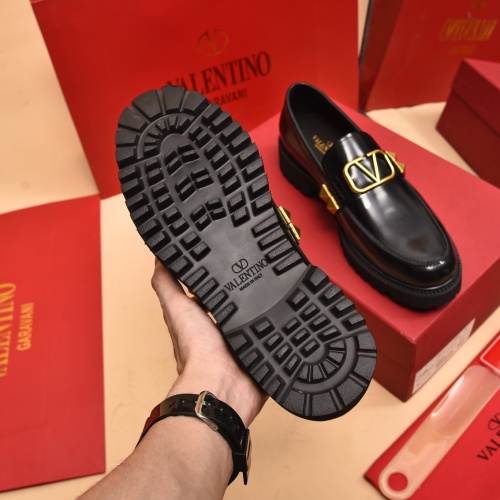Replica Valentino Leather Shoes For Men #1091114 $100.00 USD for Wholesale