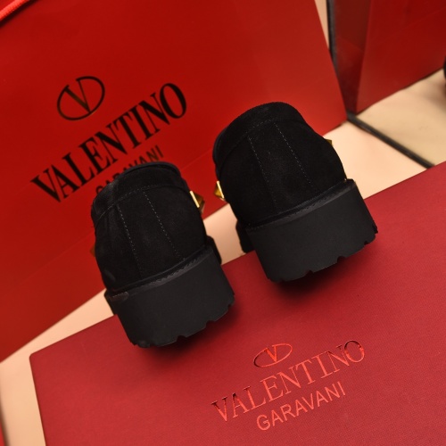 Replica Valentino Leather Shoes For Men #1091115 $100.00 USD for Wholesale