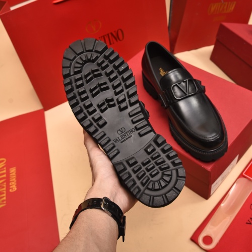 Replica Valentino Leather Shoes For Men #1091117 $100.00 USD for Wholesale